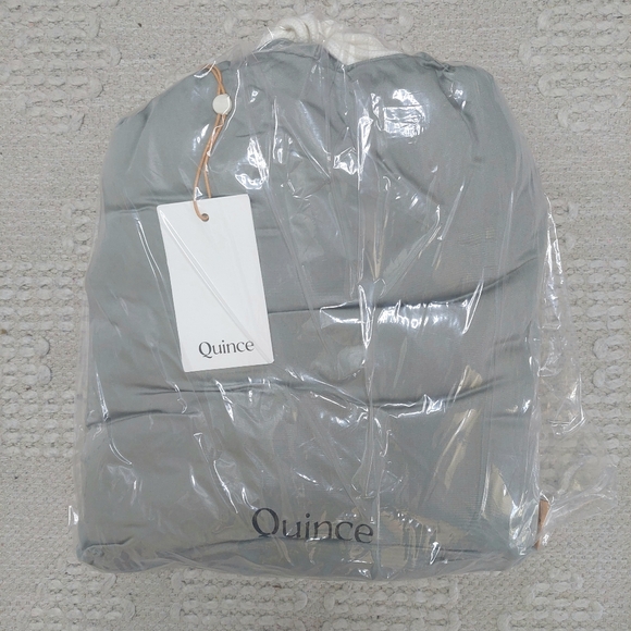 NWT! Quince 100% Organic Eucalyptus Bamboo Duvet Cover! King/ Cal King (823) - Picture 6 of 8